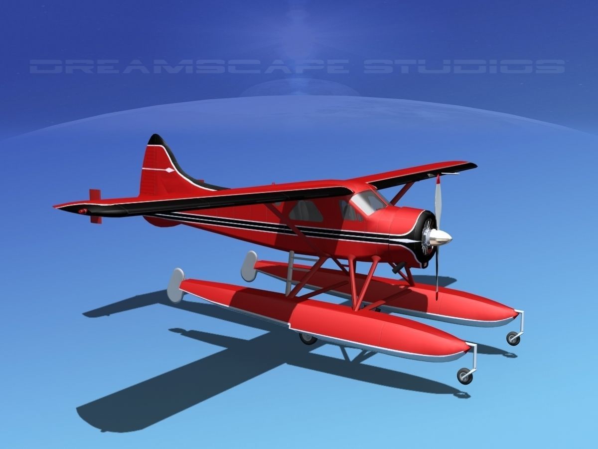 Dehavilland DHC-2 Beaver V02 3D model_3