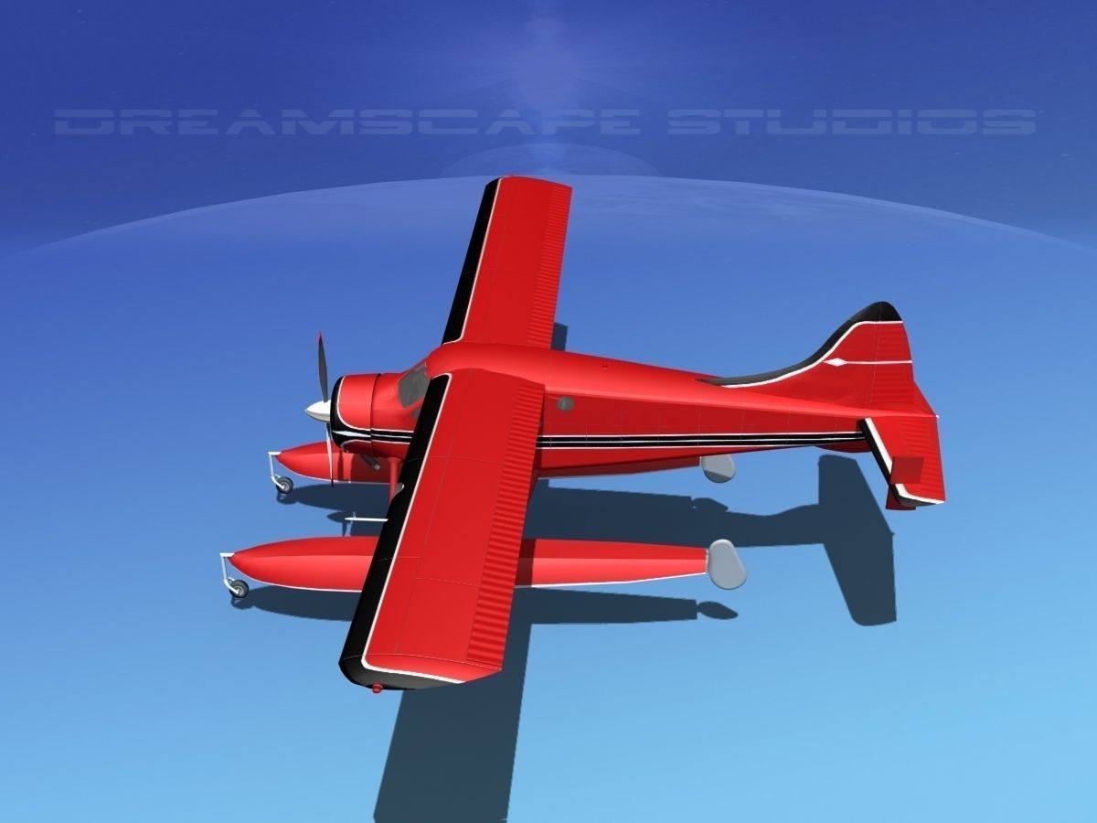 Dehavilland DHC-2 Beaver V02 3D model_9