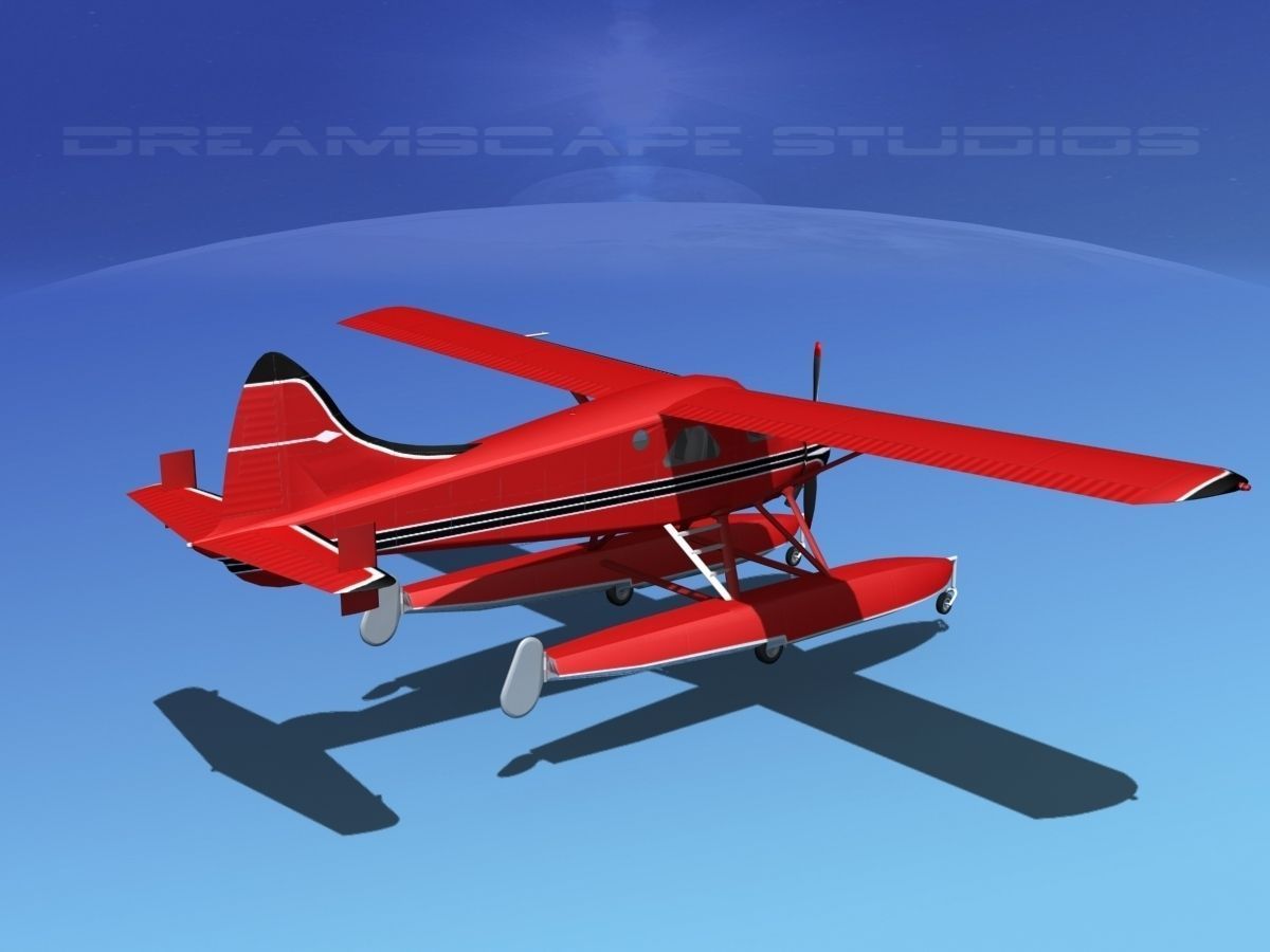 Dehavilland DHC-2 Beaver V02 3D model_5