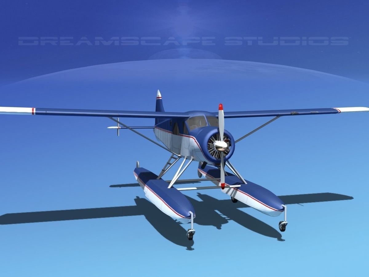 Dehavilland DHC-2 Beaver V03 3D model_3