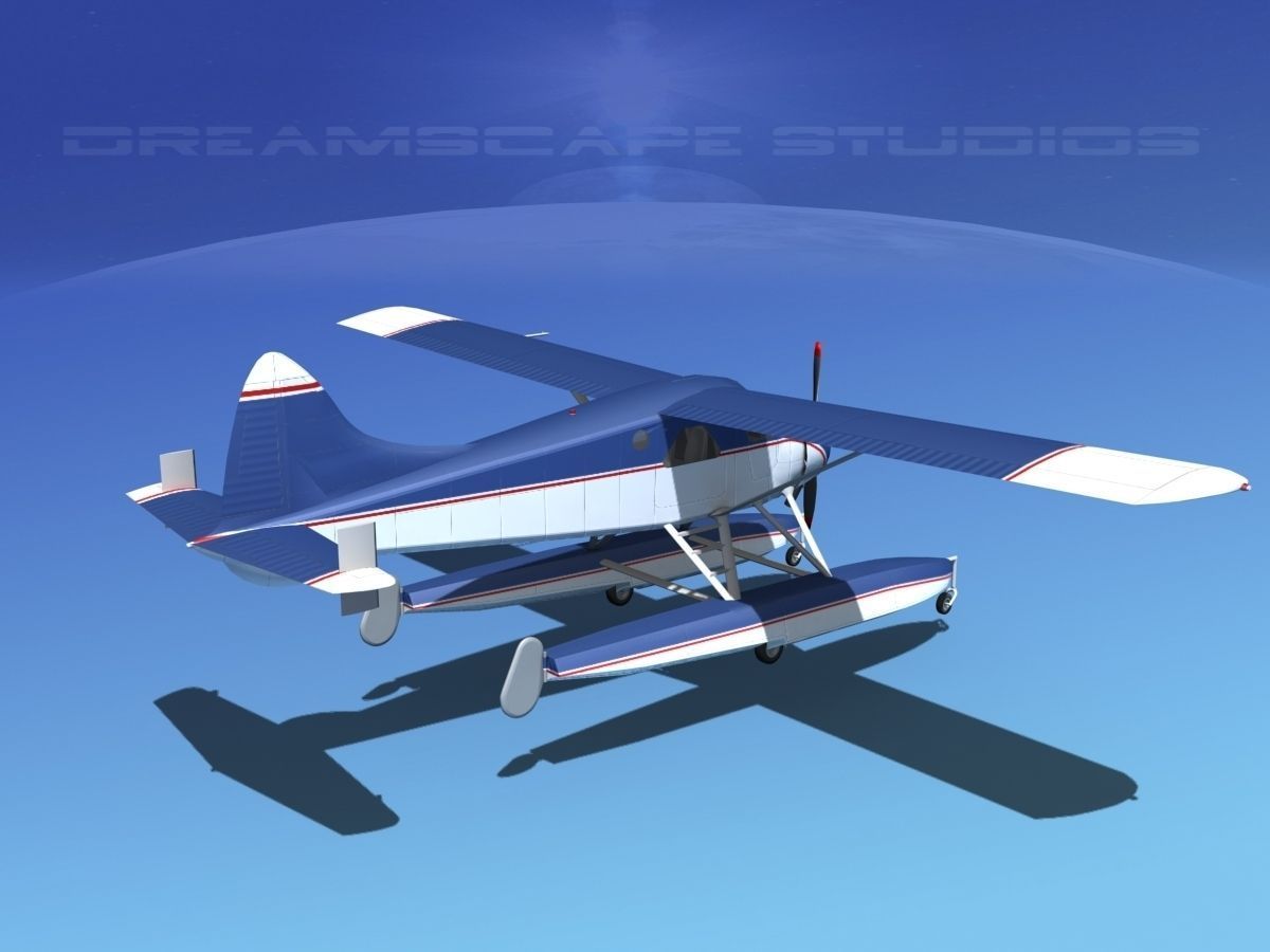 Dehavilland DHC-2 Beaver V03 3D model_5