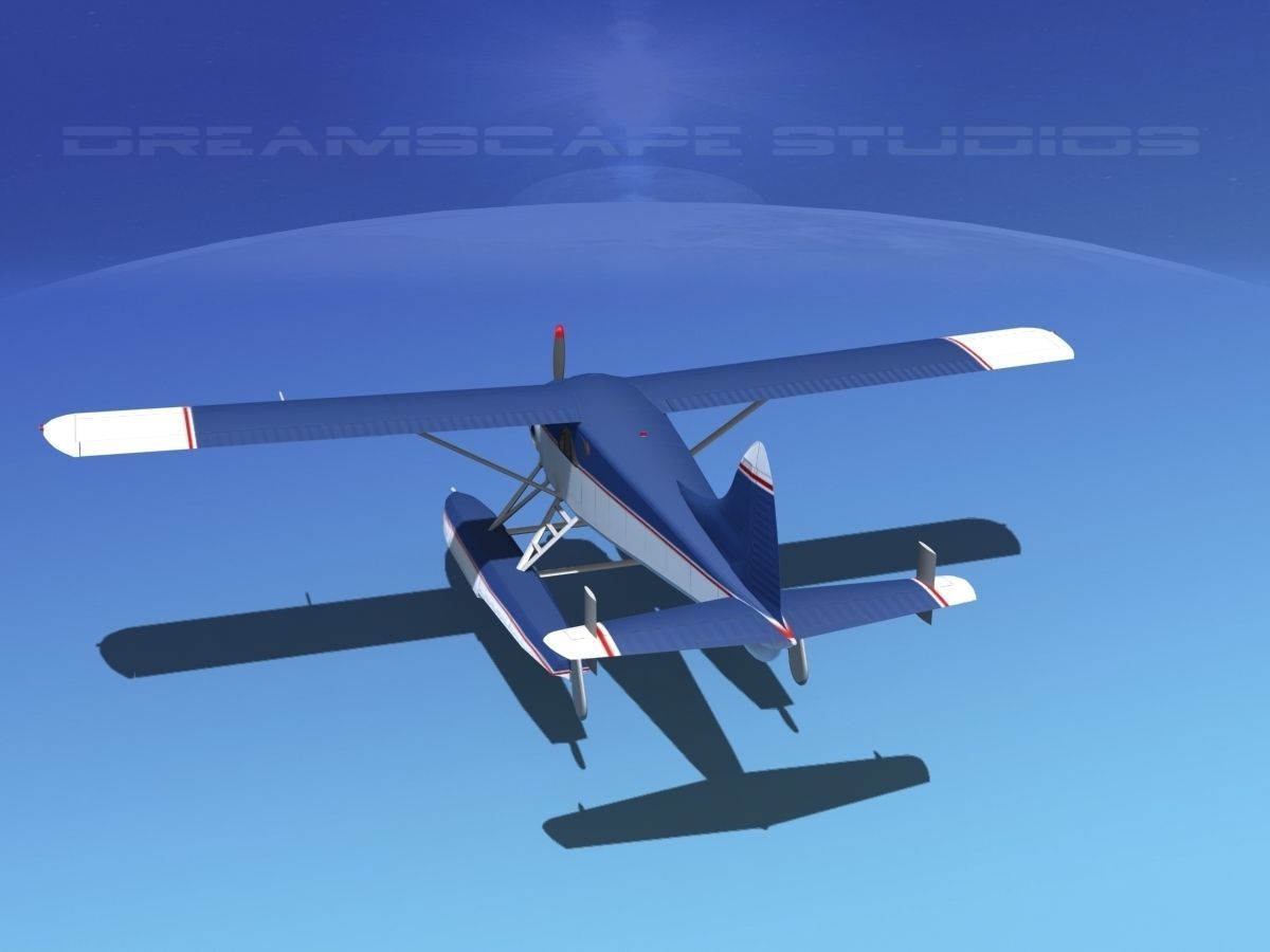 Dehavilland DHC-2 Beaver V03 3D model_7