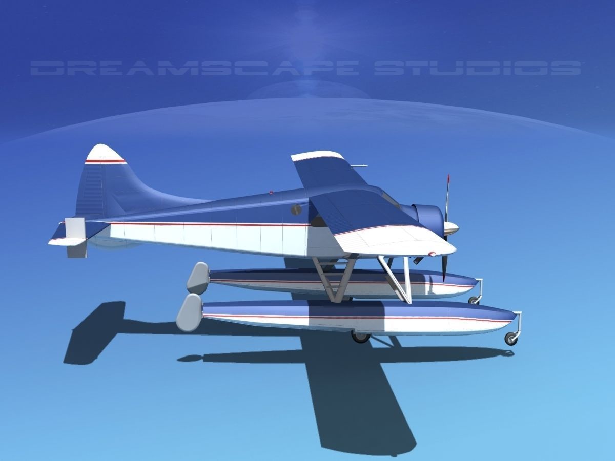 Dehavilland DHC-2 Beaver V03 3D model_4