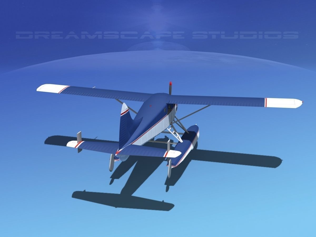 Dehavilland DHC-2 Beaver V03 3D model_8