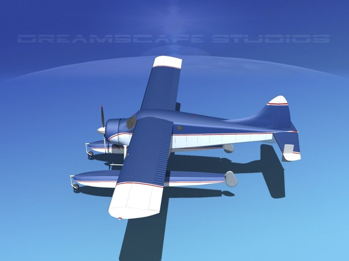 Dehavilland DHC-2 Beaver V03 3D model_9