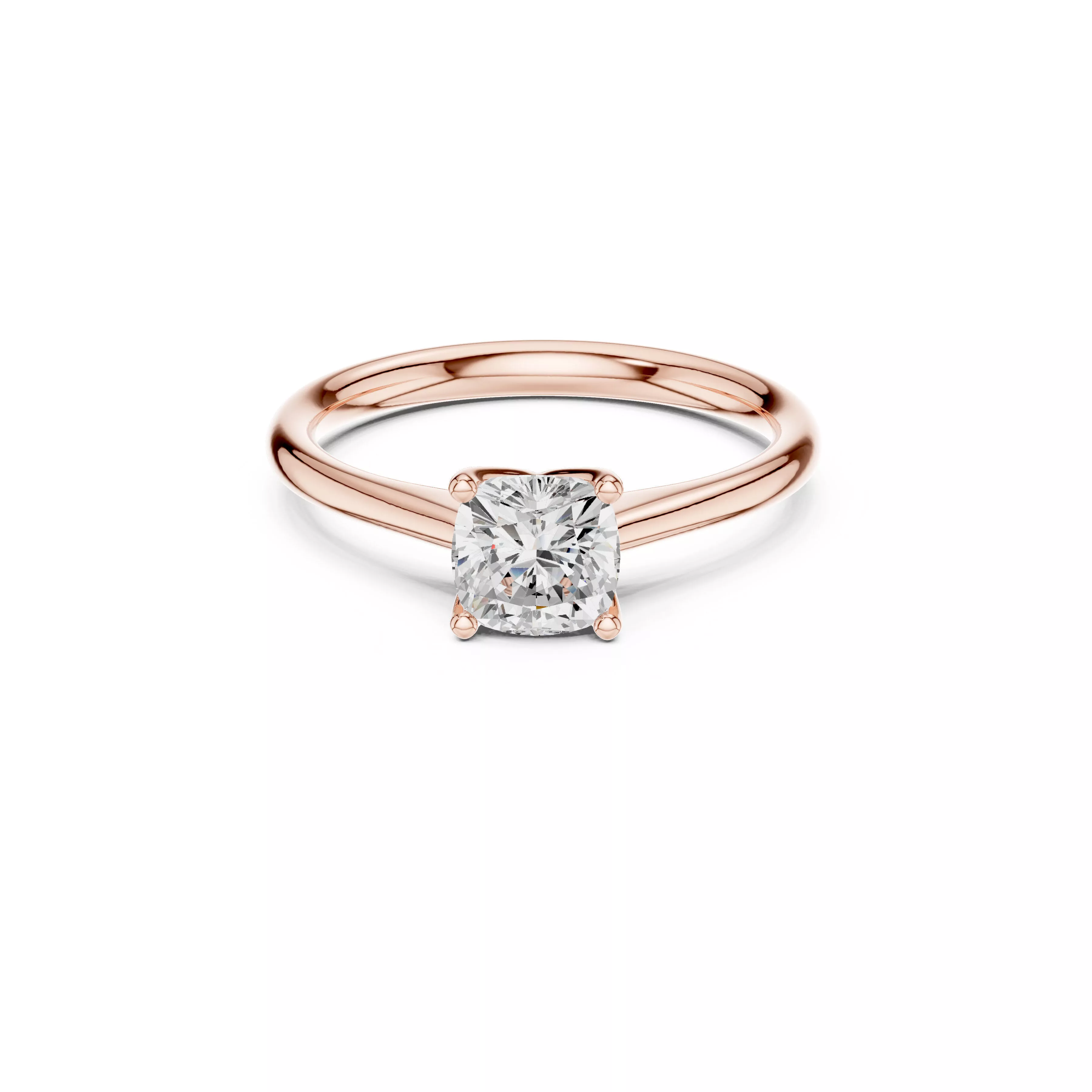 Custom Fine Jewelry Diamond Ring Gold Band STL 3DM 797 3D print model