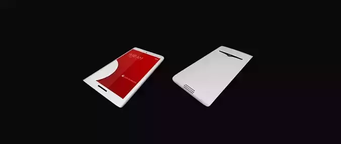 Generic royalty free touch screen smart phone obj 3d model Free 3D model