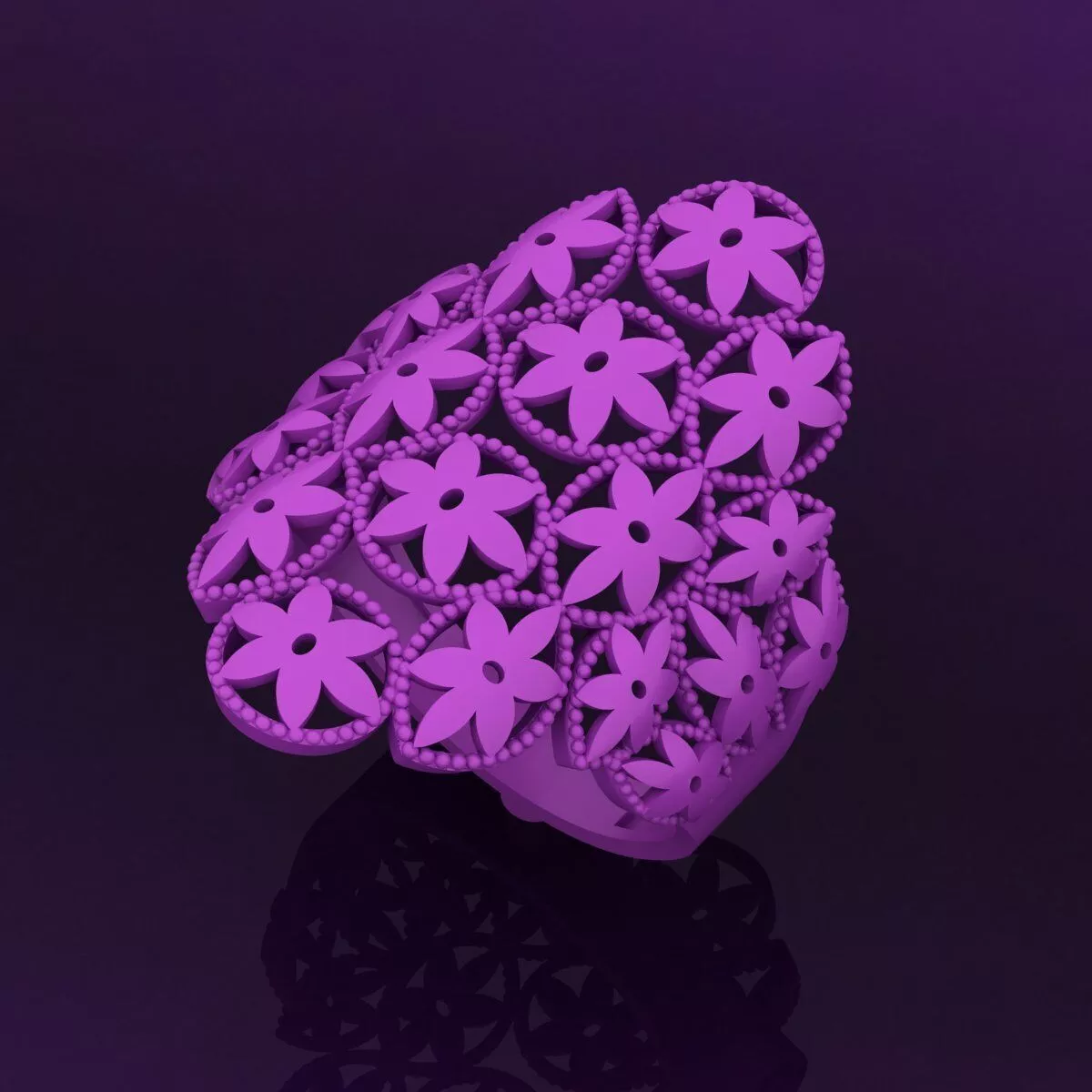Minimalist Turkish Ring Design 3D print model