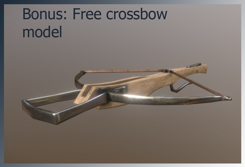 Archer cloth Low-poly 3D model_6