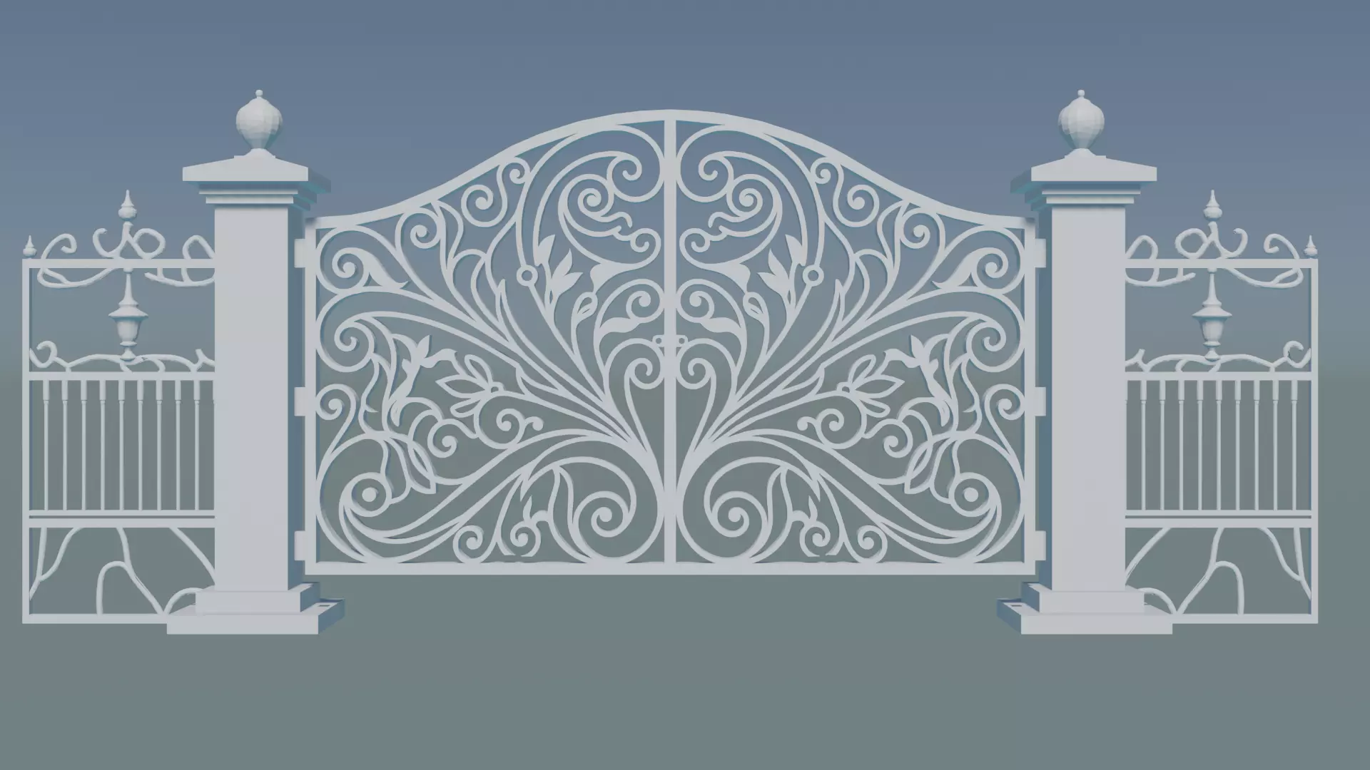 Entrance Gate 3D print model