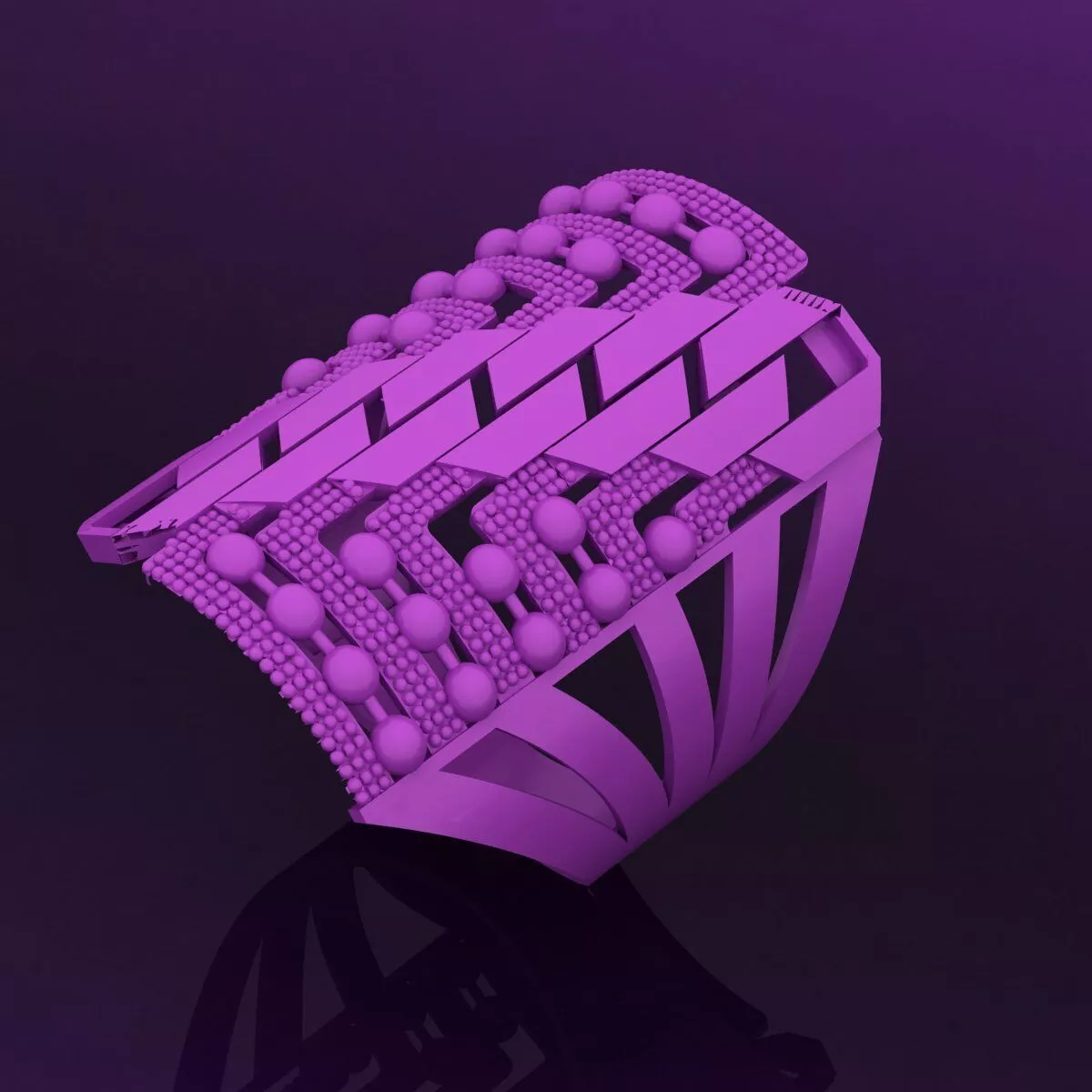 Minimalist Turkish Ring Design 3D print model