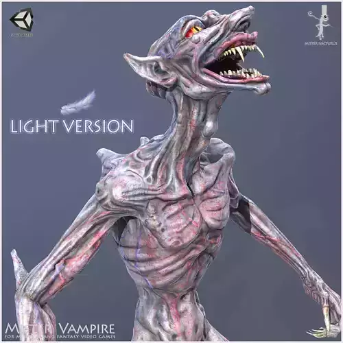 Mister Vampire Light Version Low-poly 3D model