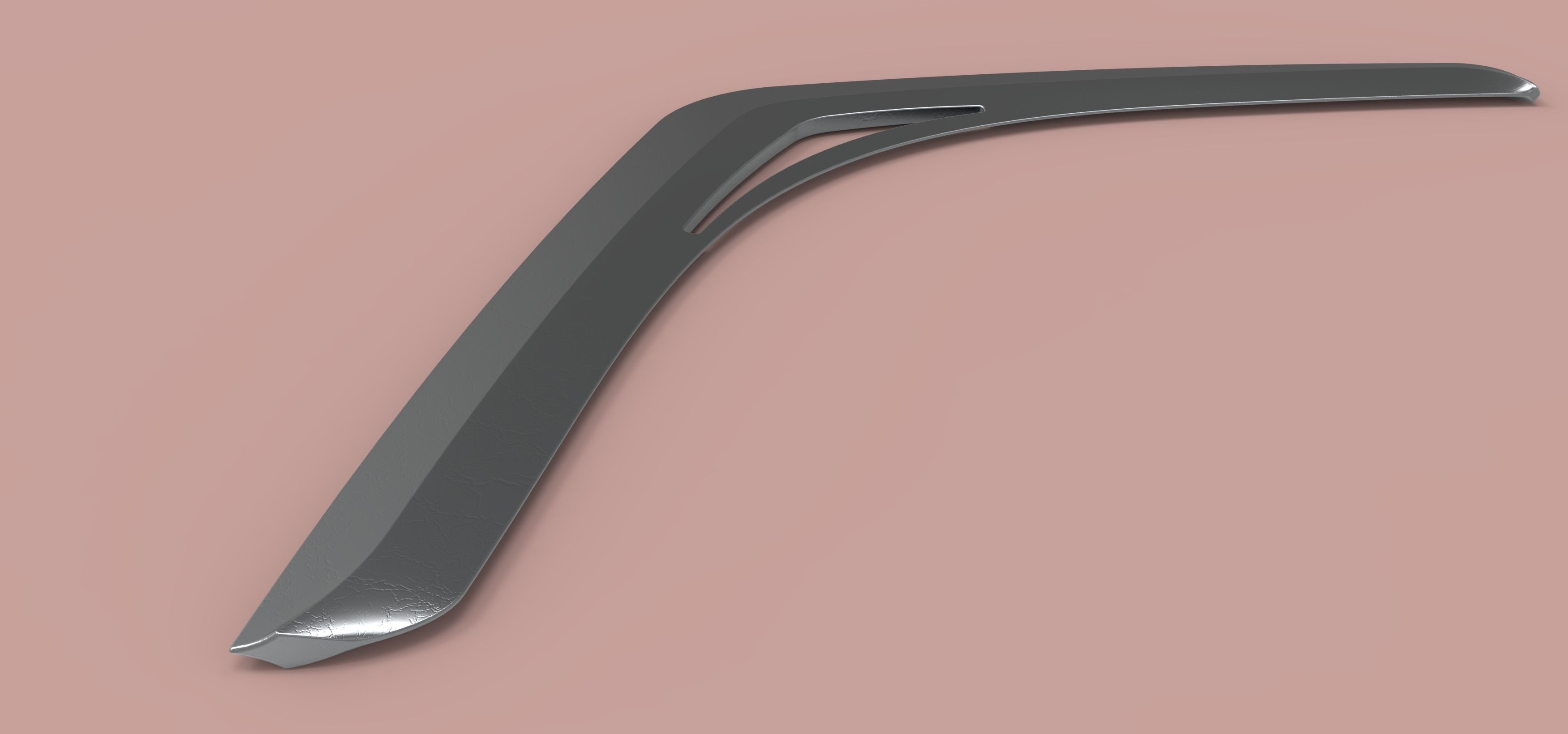 Boomerang of Captain Boomerang from Suicide squad 3D model_4