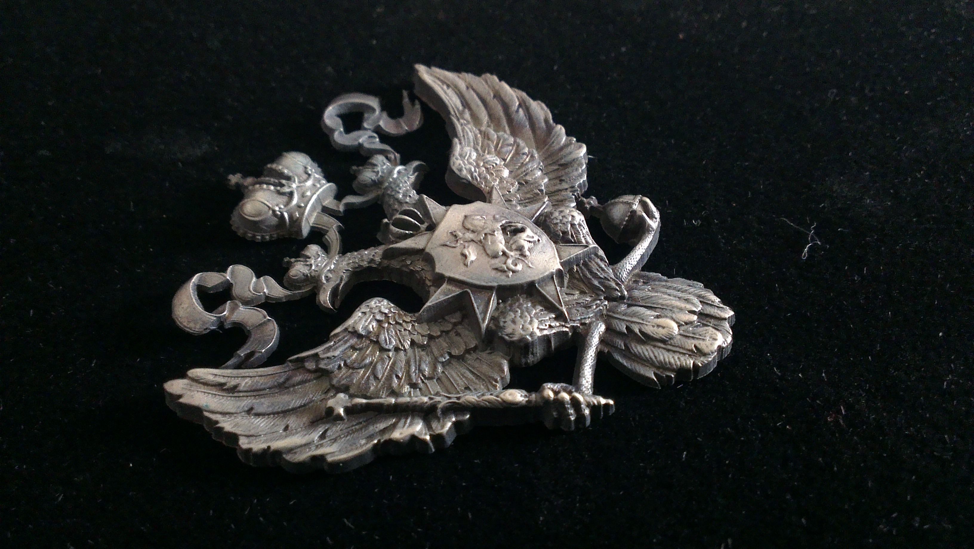 Coat of arms of Russia 3D print model_3