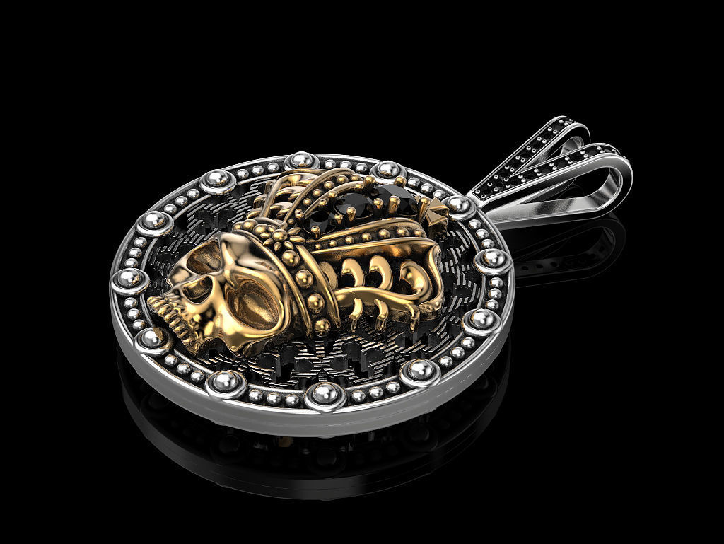 The Skull of the King 3D print model_2