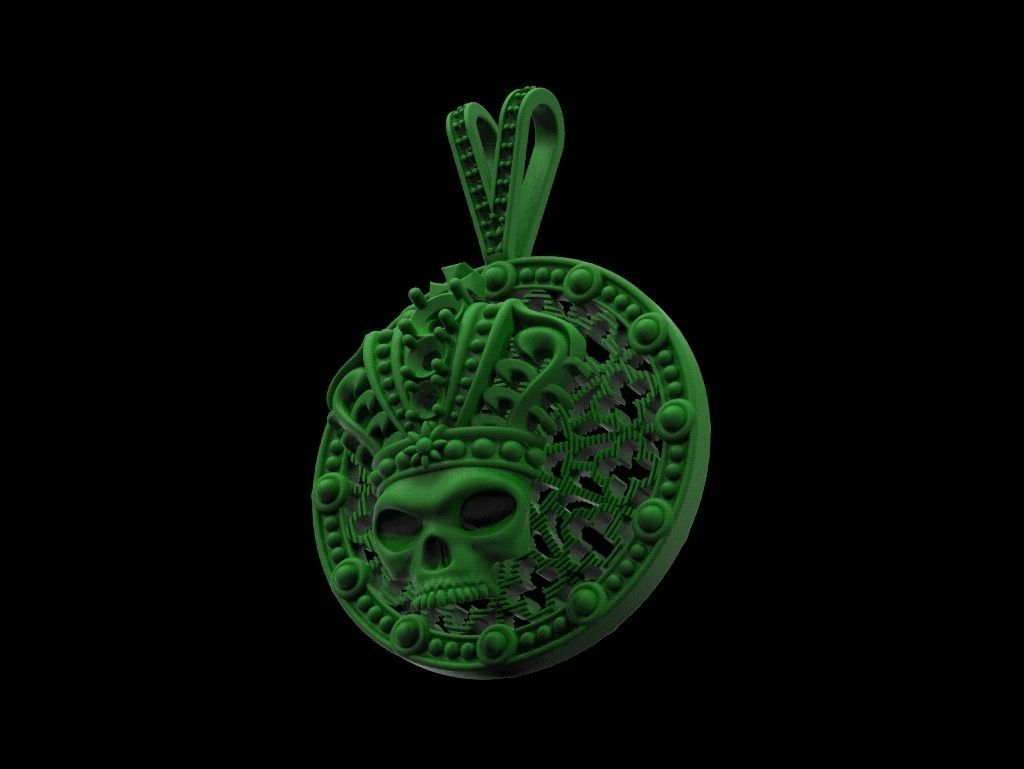 The Skull of the King 3D print model_6