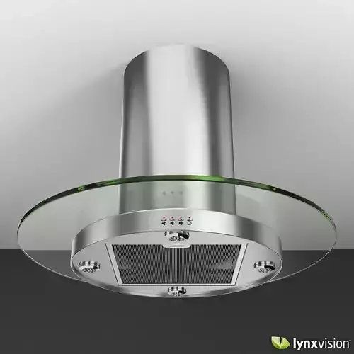 K-Star - Island Mounted Range Hood 3D model