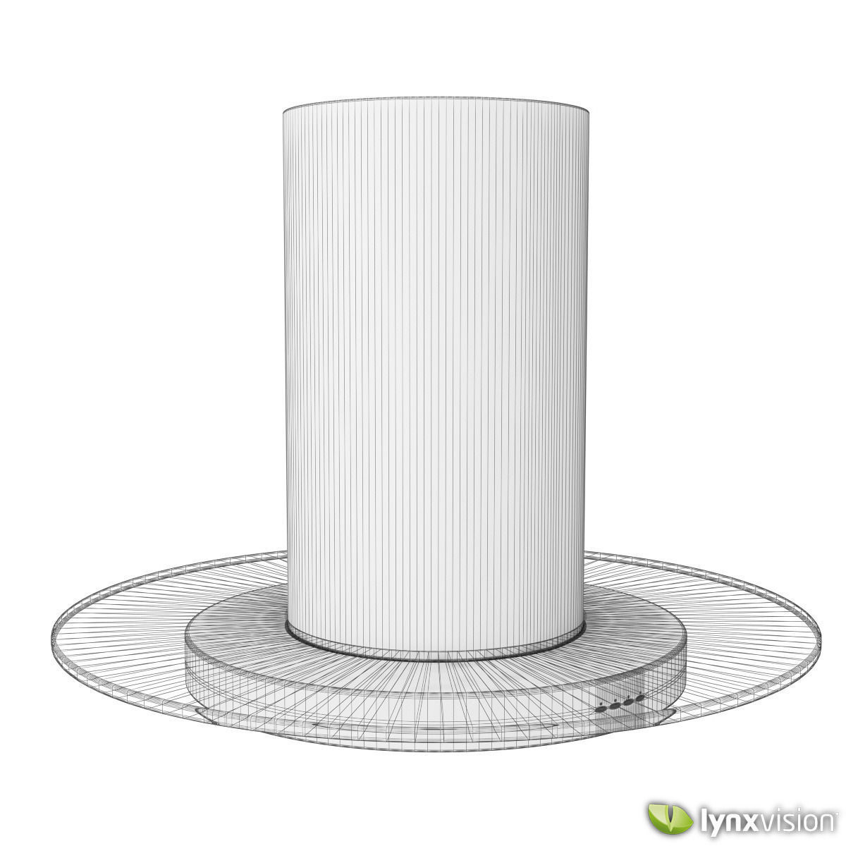 K-Star - Island Mounted Range Hood 3D model_3