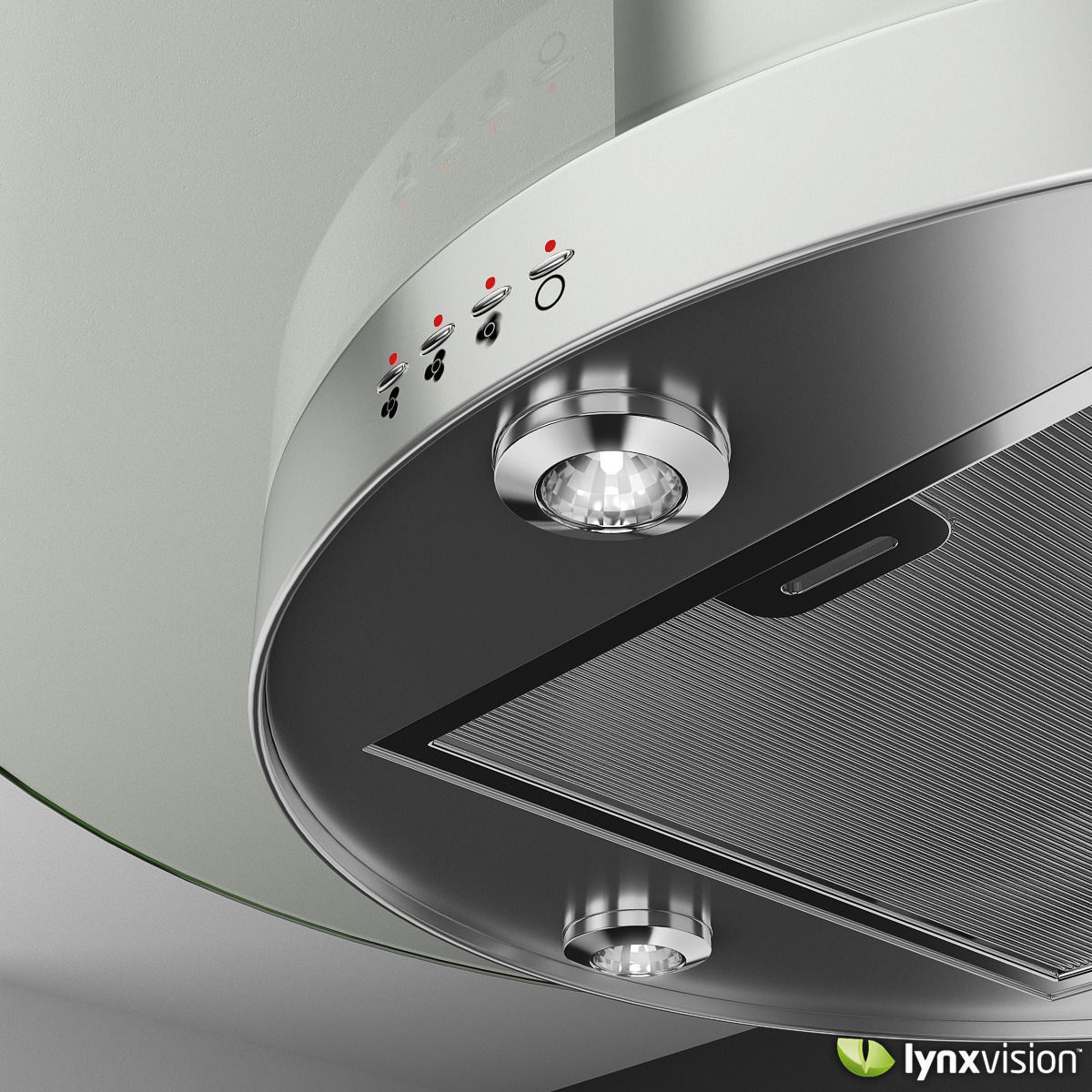 K-Star - Island Mounted Range Hood 3D model_2