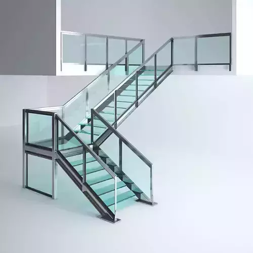 Office Glass Stairs 