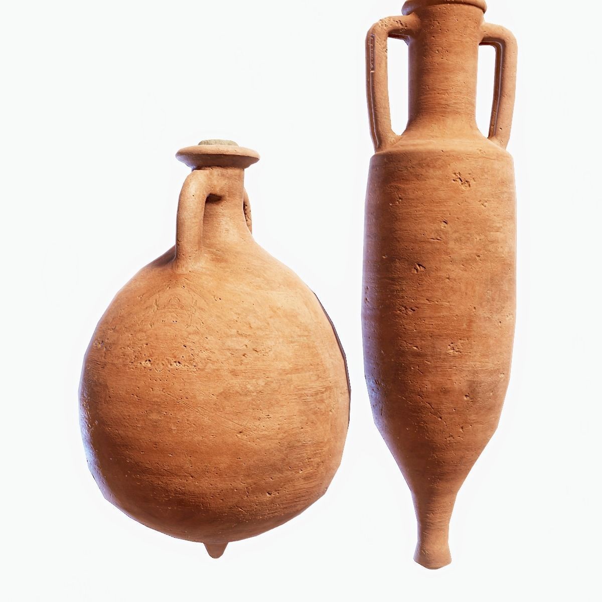Roman Amphora Pack FREE Free low-poly 3D model_4