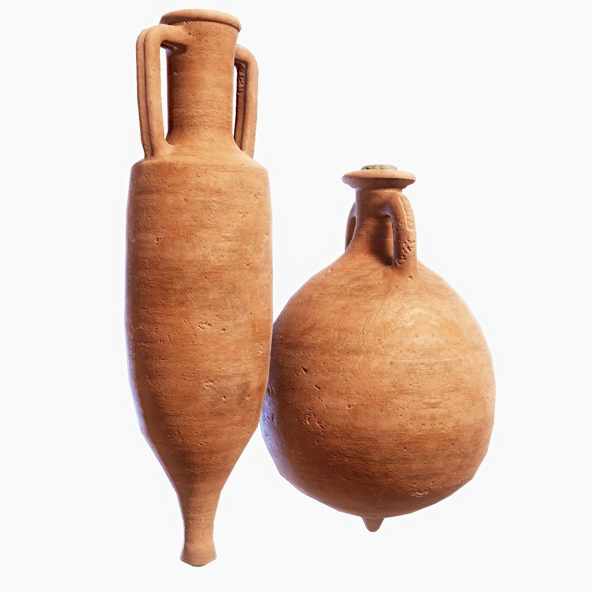 Roman Amphora Pack FREE Free low-poly 3D model_1