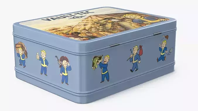 Vault-Tec Metal Lunch Box 3D model 3