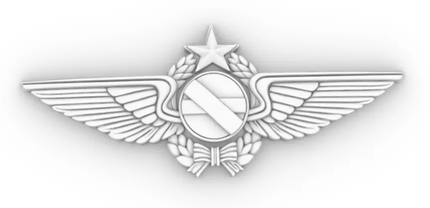 Escudo Fuerza Aerea Uruguay 3D print model