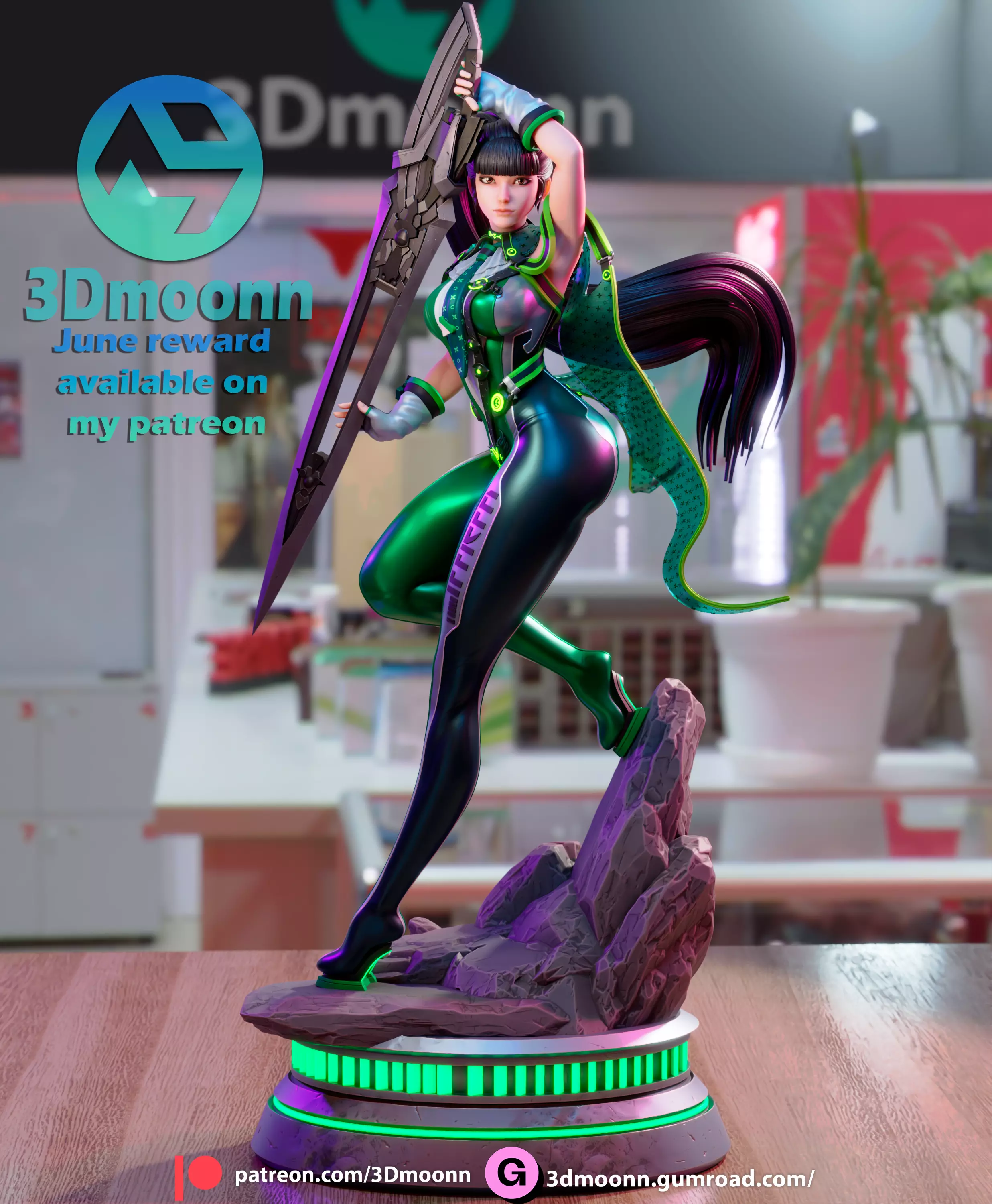 EVE STELLAR BLADE GAME 3D print model
