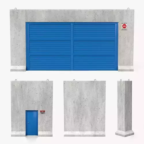 Modular Concrete Perimeter Wall