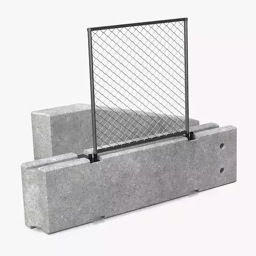 Concrete Hoarding Fence - Modular System