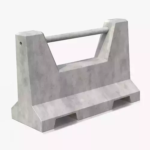 Concrete Forkfit Barrier - Traffic Props