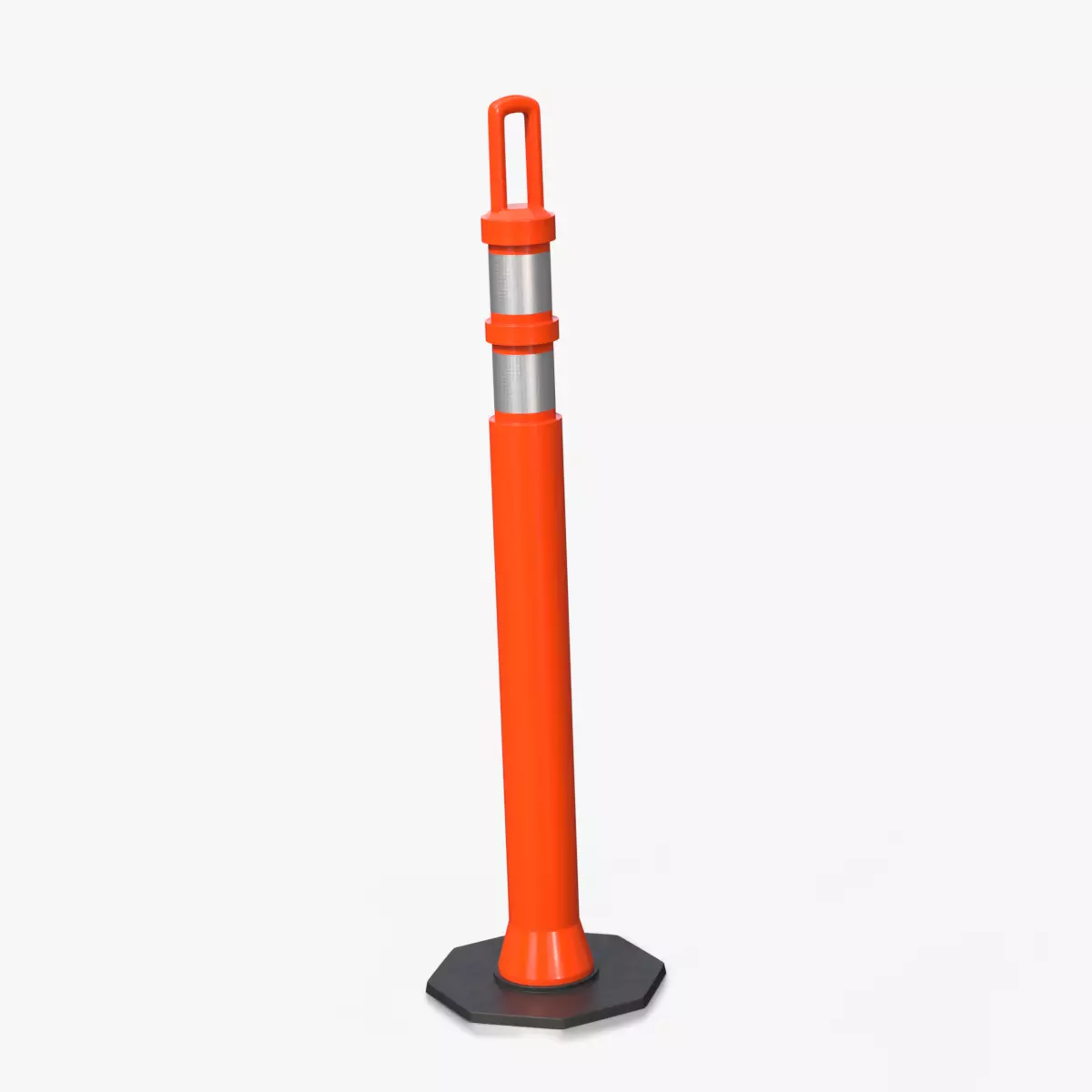Arch-Looper Delineator Post - Traffic Props Low-poly 3D model