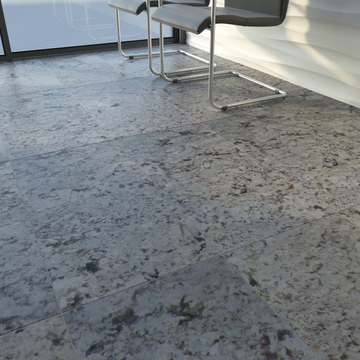 ABC Stone Set 3D model_6