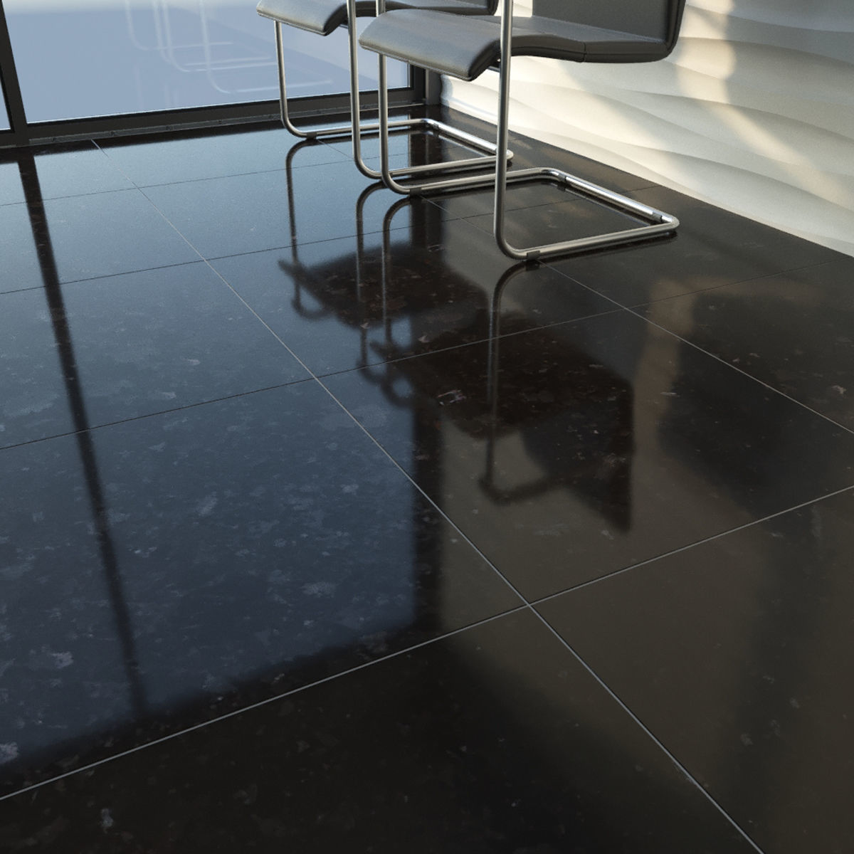 ABC Stone Set 3D model_9