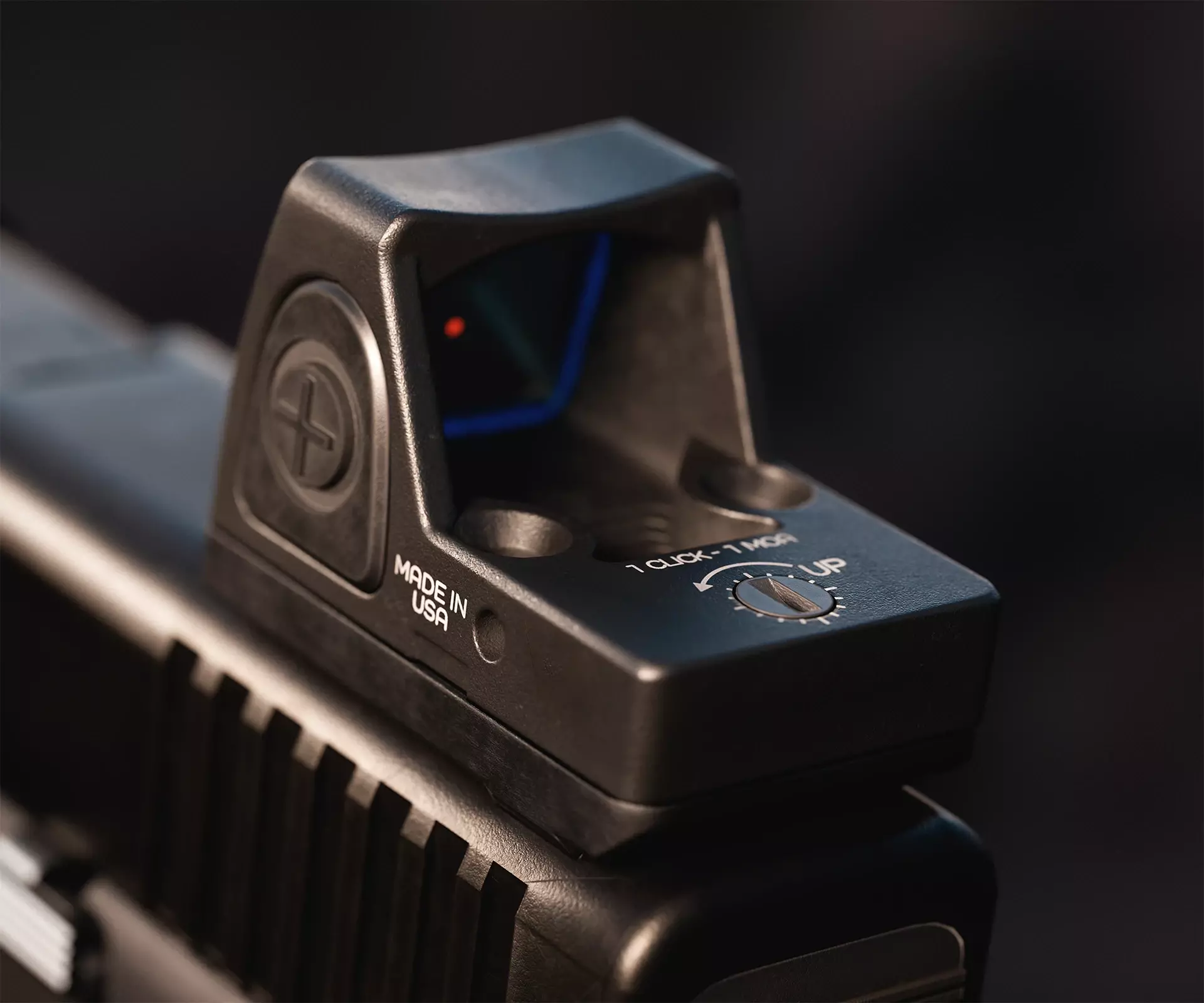 Game Ready Red Dot Sight Attachment PBR Low Poly Low-poly 3D model
