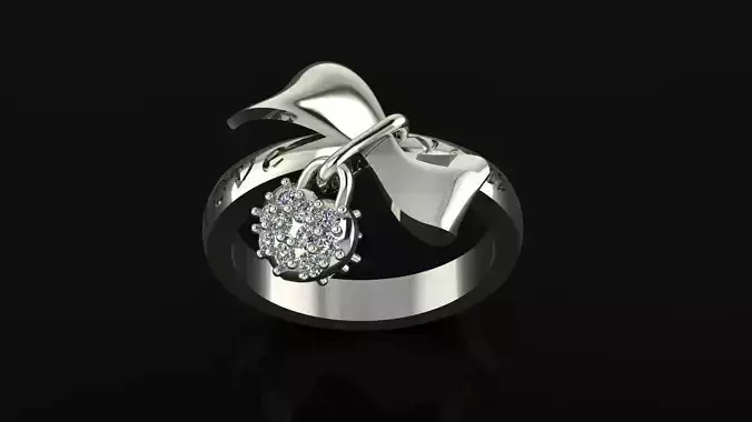 Girl ring bow  129 