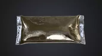 Wrapped Candy Bar 3D Model - Game Ready 3D model