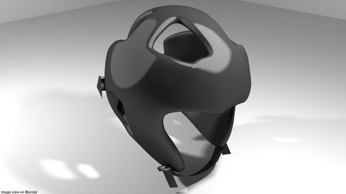 Martial-Art Headguard - Type 1 3D model