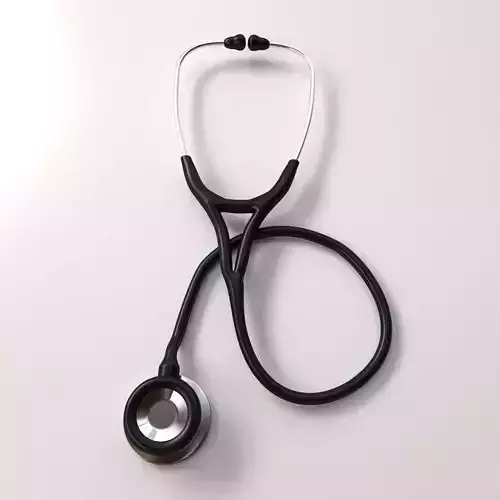 Stethoscope medical 3D model