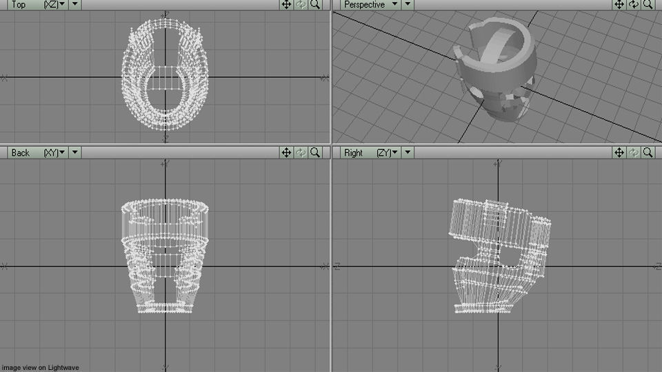 Martial-Art Headguard - Type 2 3D model_4