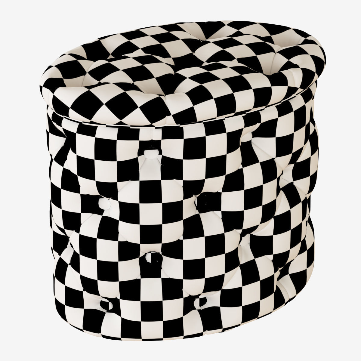 Pouf Gabrielli 50 3D model_4