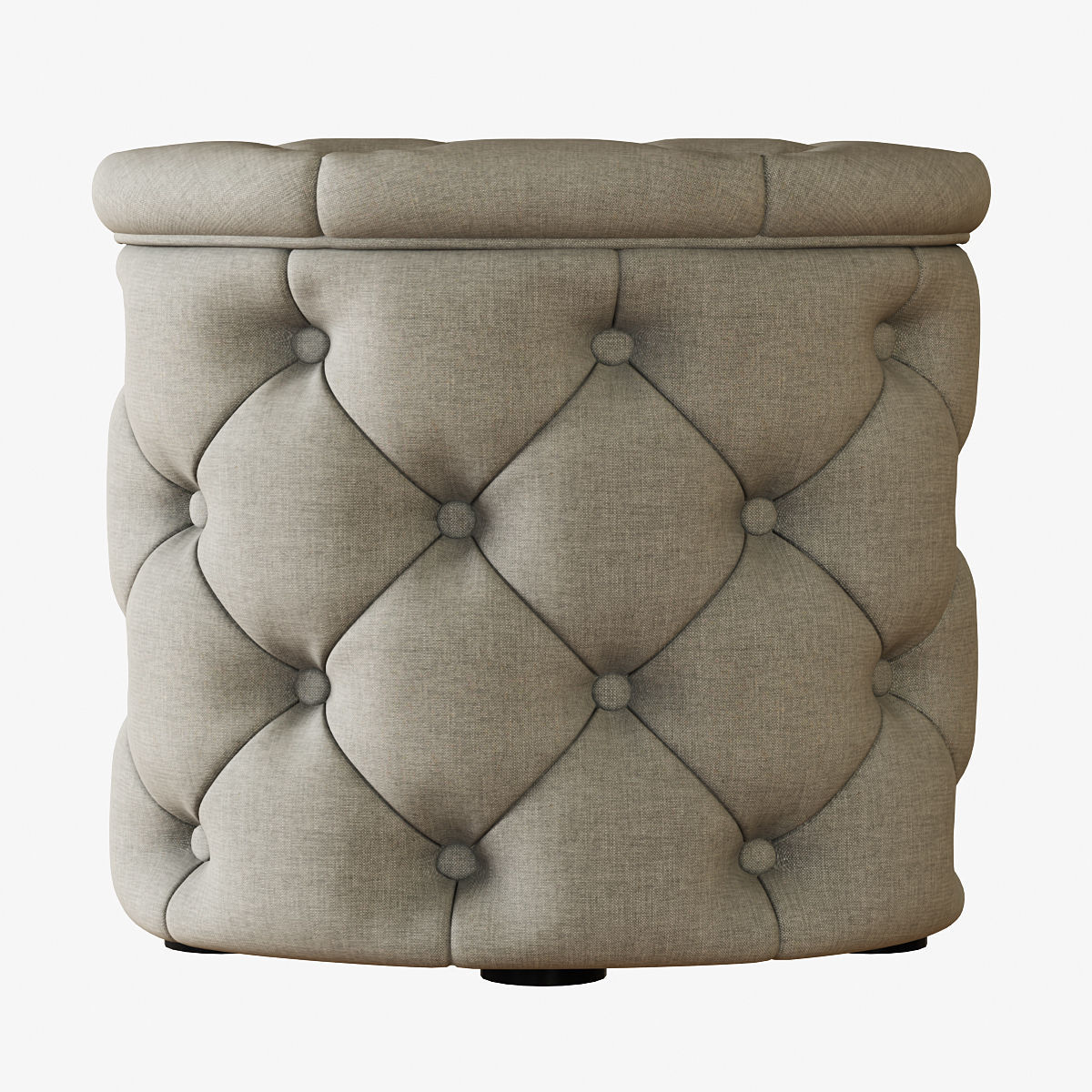 Pouf Gabrielli 50 3D model_2