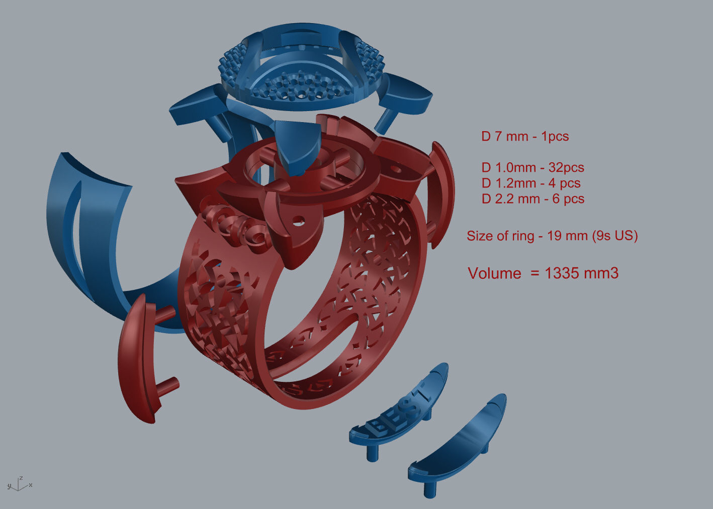 Best Complex ring 3D print model_7