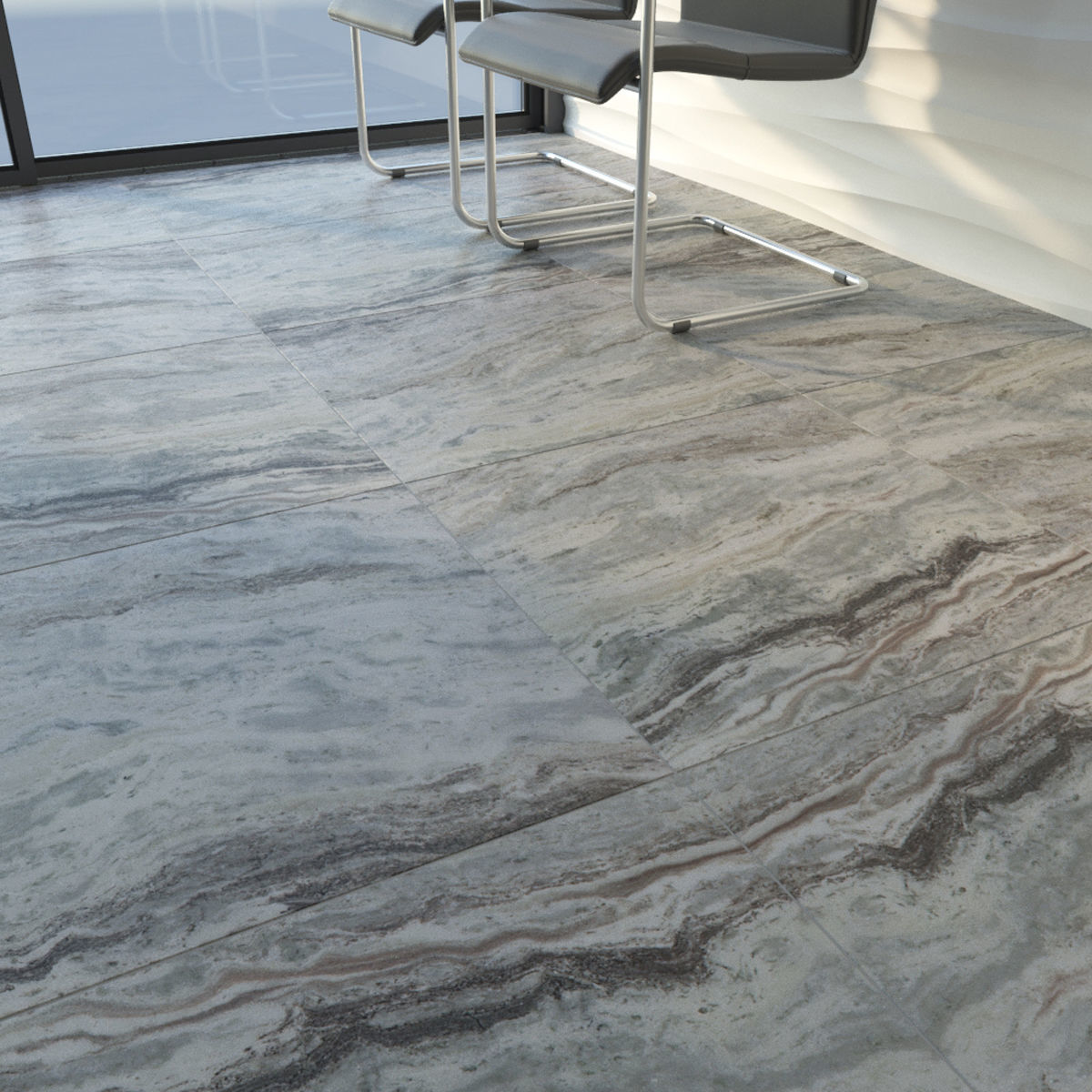 ABC Stone Set 3D model_8