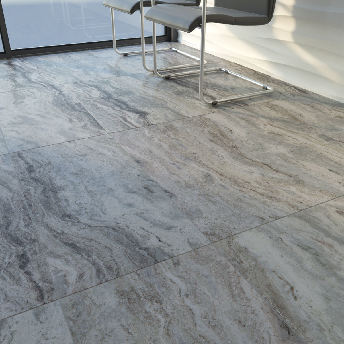 ABC Stone Set 3D model_10