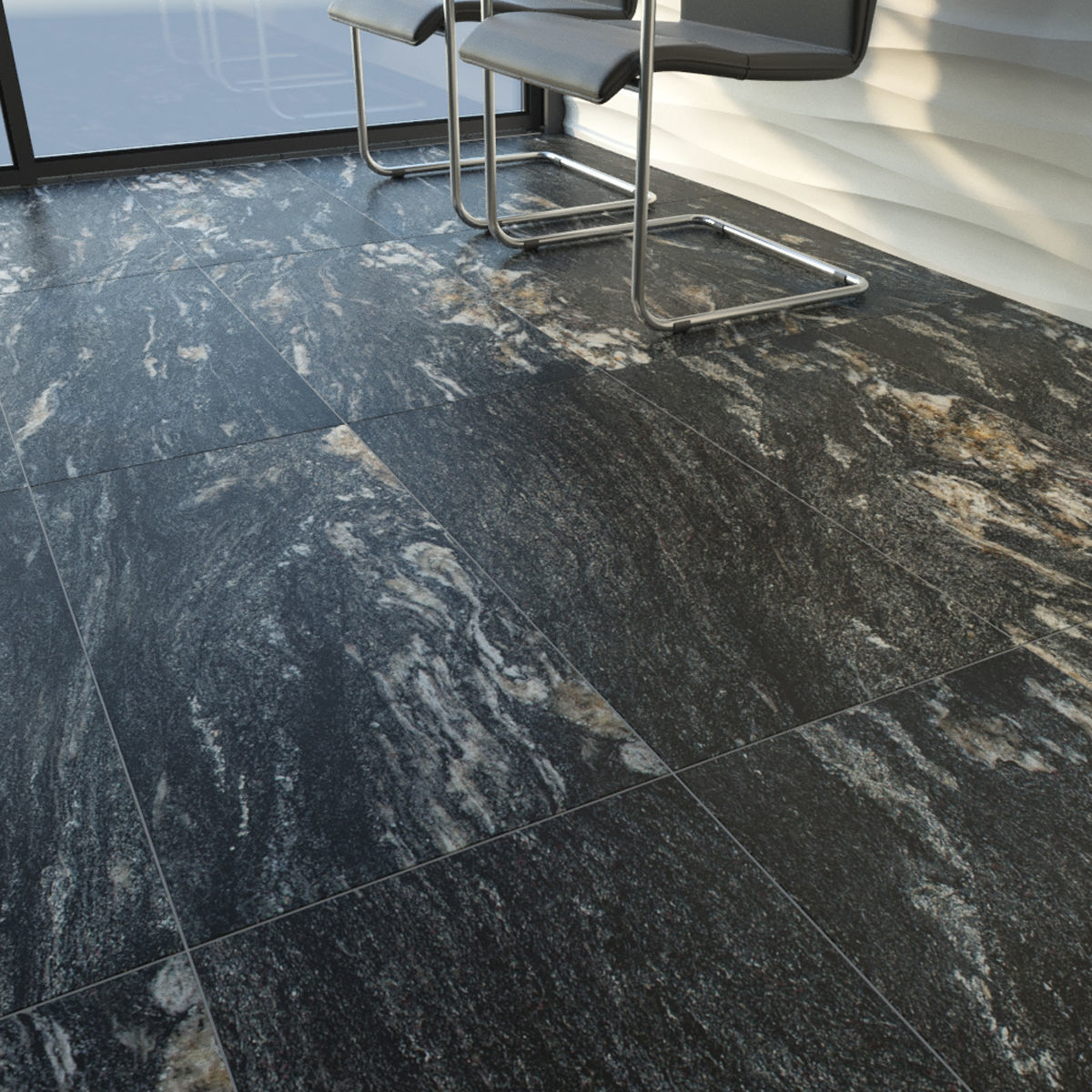 ABC Stone Set 3D model_6