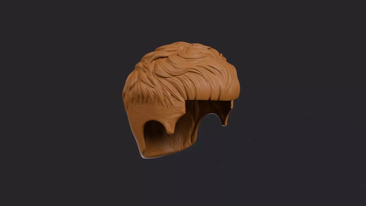 Edgar Cut Hairstyle 3D print model
