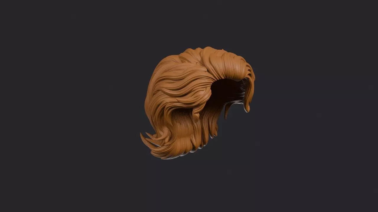 Bro Flow Hairstyle 3D print model