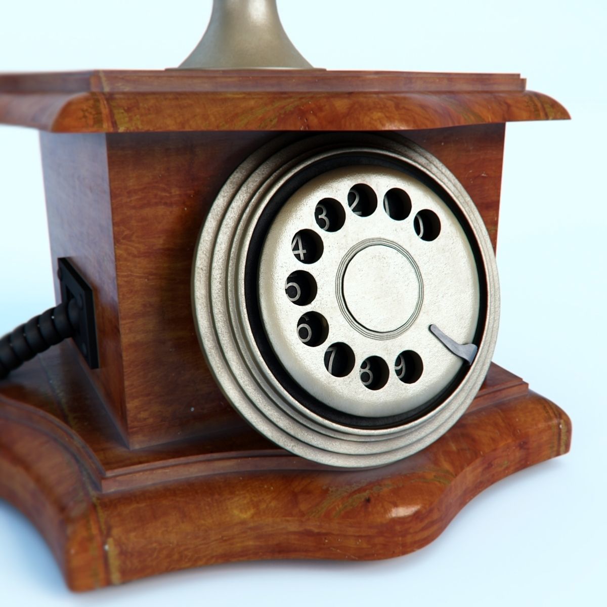 Telefone vintage telephone 3D model_4